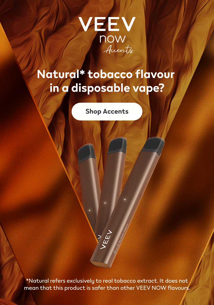 3 VEEV ONE Disposables in  Tobacco Flavour